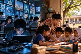 প্রযুক্তি বনাম গণমুখী ও সর্বজনীন শিক্ষাব‍্যবস্থা