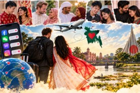 প্রেমের টানে বাংলাদেশ পানে